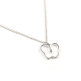 TIFFANY & CO. Necklace Apple Elsa Peretti Sterling Silver 925 vintage Women