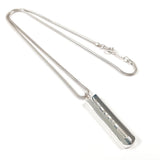 TIFFANY & CO. Necklace 1837 Bar Pendant Sterling Silver 925 vintage unisex