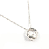 TIFFANY & CO. Necklace Eternal circle Elsa Peretti Sterling Silver 925 Women