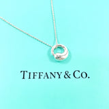 TIFFANY & CO. Necklace Eternal circle Elsa Peretti Sterling Silver 925 Women