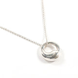 TIFFANY & CO. Necklace Eternal circle Elsa Peretti Sterling Silver 925 Women