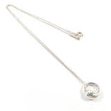 TIFFANY & CO. Necklace Eternal circle Elsa Peretti Sterling Silver 925 Women