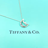 TIFFANY & CO. Necklace Crescent Moon Paloma Picasso Sterling Silver 925 unisex