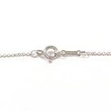 TIFFANY & CO. Necklace Crescent Moon Paloma Picasso Sterling Silver 925 unisex