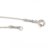 TIFFANY & CO. Necklace Curved heart Elsa Peretti Sterling Silver 925 Women