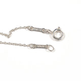TIFFANY & CO. Necklace Curved heart Elsa Peretti Sterling Silver 925 Women