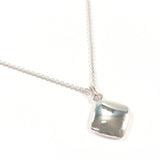 TIFFANY & CO. Necklace 1837 montage cushion Sterling Silver 925 vintage Women