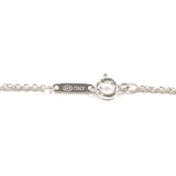 TIFFANY & CO. Necklace 1837 montage cushion Sterling Silver 925 vintage Women