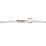TIFFANY & CO. Necklace 1837 montage cushion Sterling Silver 925 vintage Women