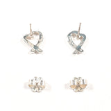 TIFFANY & CO. earring Loving heart Paloma Picasso Sterling Silver 925 Women