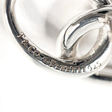 TIFFANY & CO. earring Double loop Elsa Peretti Stud Earrings Sterling Silver 925 Women