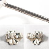 TIFFANY & CO. earring Double loop Elsa Peretti Stud Earrings Sterling Silver 925 Women