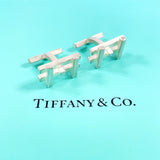 TIFFANY & CO. Cufflinks Frank Gehry Sterling Silver 925 vintage mens