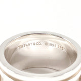 TIFFANY & CO. Ring Atlas Wide ring Sterling Silver 925 US Size 8.5 mens
