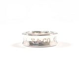 TIFFANY & CO. Ring 1837 Medium Sterling Silver 925 US Size 6 Accessory Women