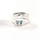 TIFFANY & CO. Ring 1837 Medium Sterling Silver 925 US Size 6 Accessory Women