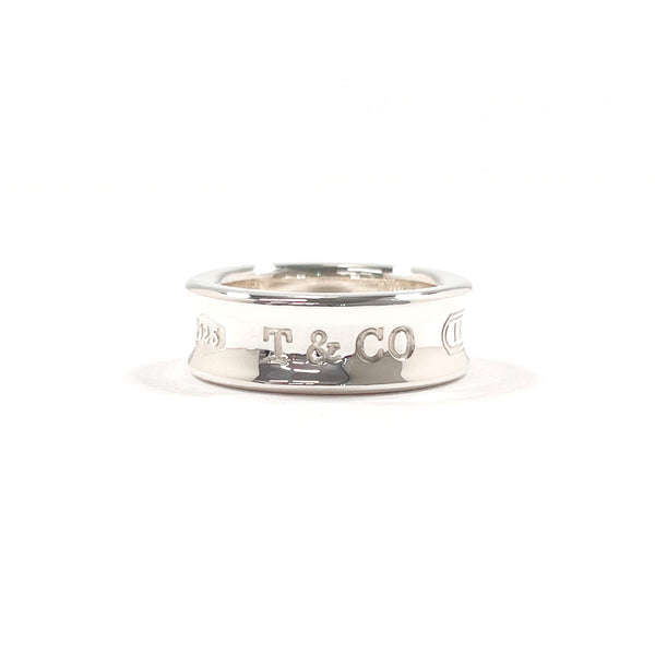 TIFFANY & CO. Ring 1837 Medium Sterling Silver 925 US Size 5.5