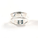 TIFFANY & CO. Ring 1837 Medium Sterling Silver 925 US Size 5.5 Women