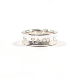 TIFFANY & CO. Ring 1837 Medium Sterling Silver 925 US Size 6.75 unisex