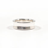 TIFFANY & CO. Ring 1837 Medium Sterling Silver 925 US Size 6.75 unisex