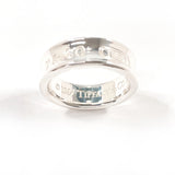TIFFANY & CO. Ring 1837 Medium Sterling Silver 925 US Size 6.75 unisex