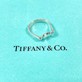 TIFFANY & CO. Ring Bean Elsa Peretti Sterling Silver 925 US Size 5.5 Women