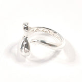 TIFFANY & CO. Ring Open heart Elsa Peretti Sterling Silver 925 US Size 4.75 Women