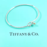 TIFFANY & CO. Bangle Hook & Eye Love knot Sterling Silver 925/K18 yellow gold Silver/gold Women
