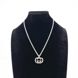 GUCCI Necklace Interlocking G Sterling Silver 925 mens