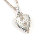 GUCCI Necklace 313463-J8400-8106 Knot infinity heart Sterling Silver 925 Women