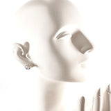 GUCCI earring Interlocking G heart Sterling Silver 925 accessory Women