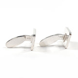 Georg Jensen Cufflinks Square Checkered No.113 Sterling Silver 925 mens