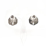 Georg Jensen Earring flour Design No. 36 Sterling Silver 925 Women Screw Back Earrings Vintage