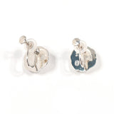 Georg Jensen Earring flour Design No. 36 Sterling Silver 925 Women Screw Back Earrings Vintage