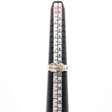 HERMES Ring Saintur Silver925/K18 yellow gold #US 5 Silver Silver Women Second hand