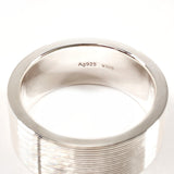 GUCCI Ring logo Silver925 #US 7 1/4 Silver mens Second hand