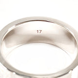 GUCCI Ring logo Silver925 #US 7 1/4 Silver mens Second hand