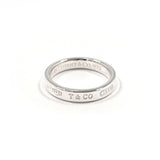 TIFFANY&Co. Ring 1837 Narrow Silver925 #US 7 1/2 Silver mens Second hand