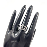 GUCCI Ring Interlocking G Silver925 #US 8 1/4 Silver mens Second hand