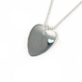 GUCCI Necklace Heart plate Ball chain Silver925 Silver Women Second hand