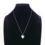 GUCCI Necklace heart Interlocking G Silver925 Silver Women Second hand