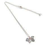 Christian Dior Necklace Logo heart vintage metal accessory Women