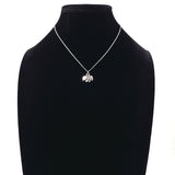 Christian Dior Necklace Logo heart vintage metal accessory Women