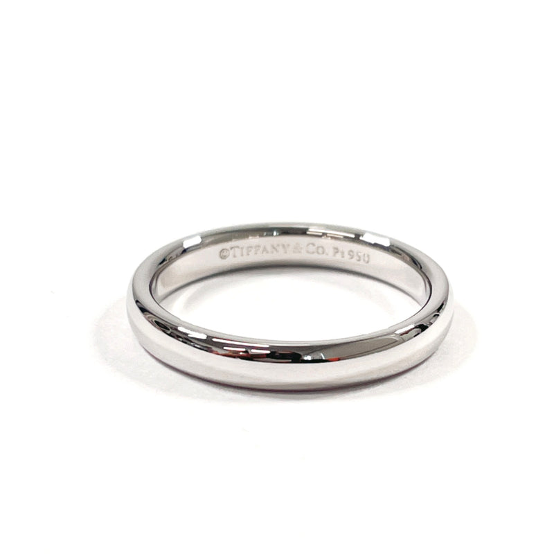 TIFFANY&Co. Ring Wedding band ring Forever Pt950Platinum #US 5 1/4 Silver Women Second hand