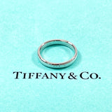 TIFFANY&Co. Ring Wedding band ring Forever Pt950Platinum #US 5 1/4 Silver Women Second hand