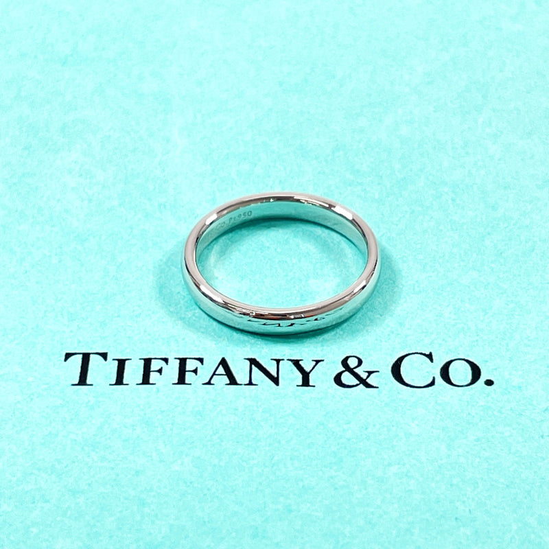 TIFFANY&Co. Ring Wedding band ring Forever Pt950Platinum #US 5 1/4 Silver Women Second hand