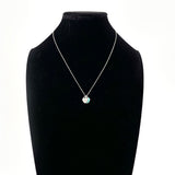 TIFFANY&Co. Necklace 69683983 Heart Pendant Mini Return to Silver925/diamond Silver Silver Women Second hand