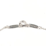 TIFFANY&Co. Necklace Open heart Elsa Peretti Silver925/diamond Silver Women Second hand