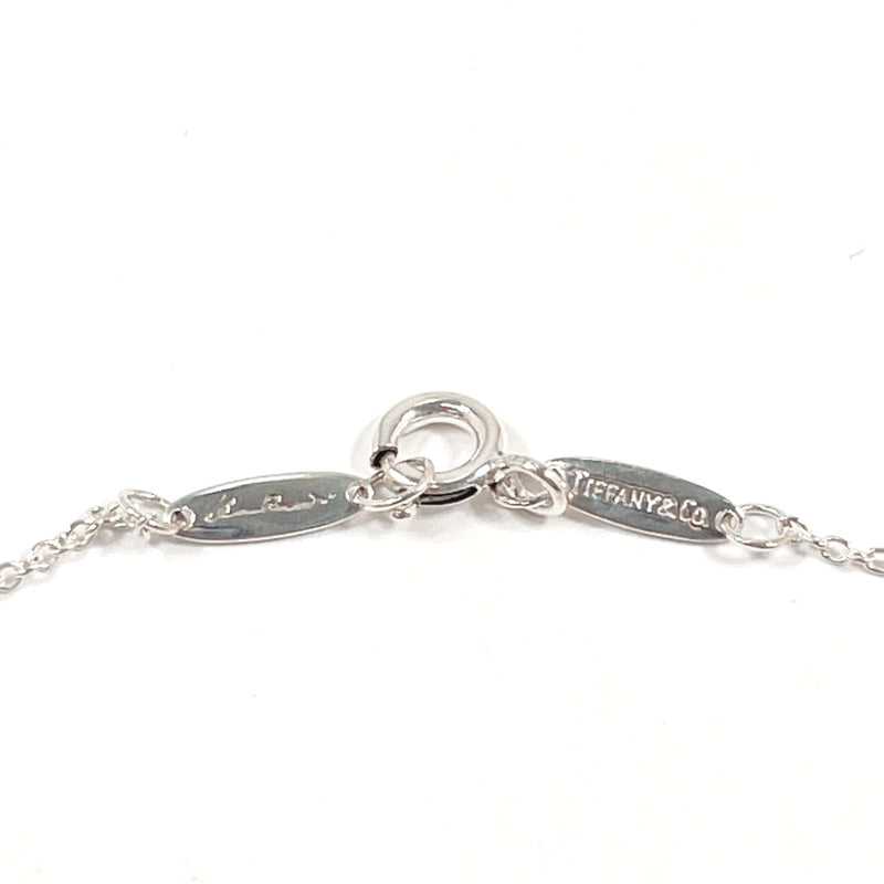TIFFANY&Co. Necklace Open heart Elsa Peretti Silver925/diamond Silver Women Second hand