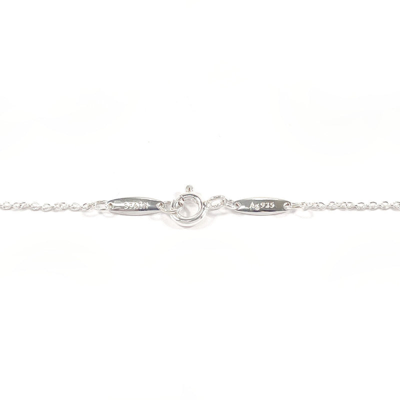 TIFFANY&Co. Necklace 60017894 Color by the yard Elsa Peretti Silver925/Aquamarine Silver Silver Women Second hand